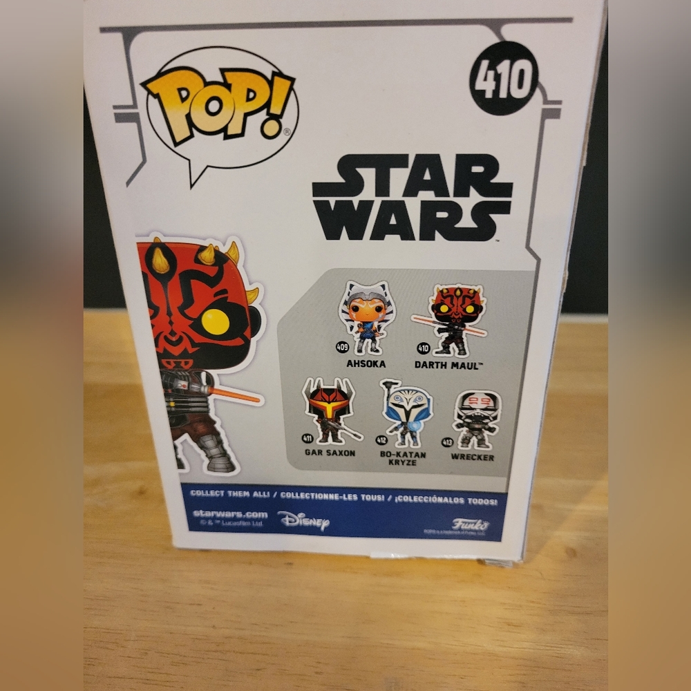 Funko Pop Darth Maul #410 NIB - Picture 4 of 4
